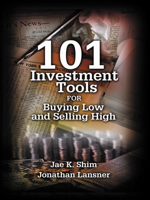 Cover image for 101 Investment Tools for Buying Low & Selling High
